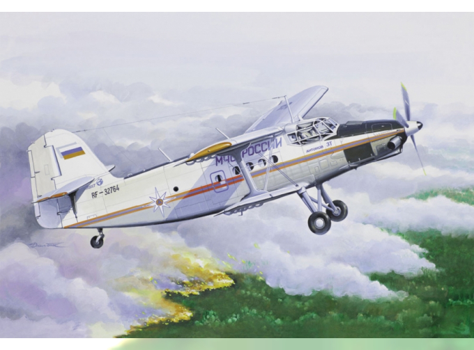 Сборная модель Пассажирский самолет Ан-3