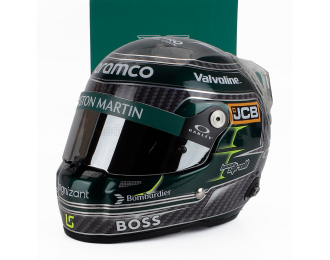 STILO Casco Helmet F1 Lance Stroll Team Aston Martin Aramco Cognizant №18 Season (2024), Green
