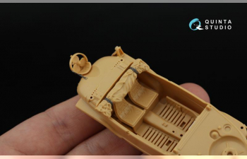 3D Декаль интерьера кабины Schwimmwagen type 166 (Tamiya) (малая версия)