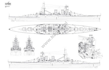 Книга "The Battlecruiser HMS Hood" S.Draminski
