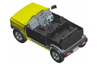 Сборная модель Suzuki Jimny JB64 (XL/Kinetic Yellow)