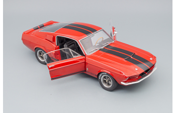 FORD Mustang Shelby Gt500 Coupe (1967), Red Black