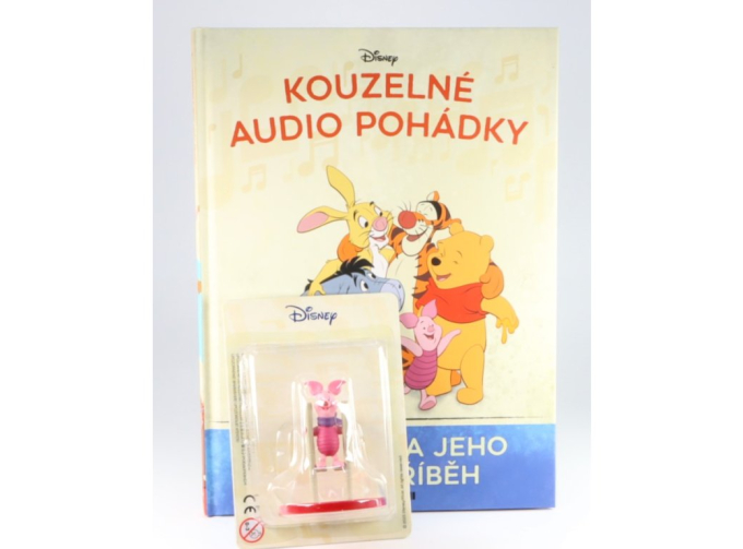 Волшебные аудиосказки Диснея №71: Пятачок его друзья, книга с фигуркой
