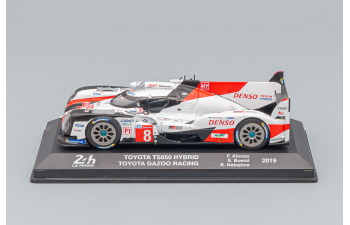 TOYOTA Ts050 Hybrid Team Toyota Gazoo Racing N8 Winner 24h Le Mans (2019) S.Buemi - K.Nakajima - F.Alonso, White Red Black