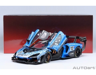 McLAREN Senna GTR #12 Press 2021, blue