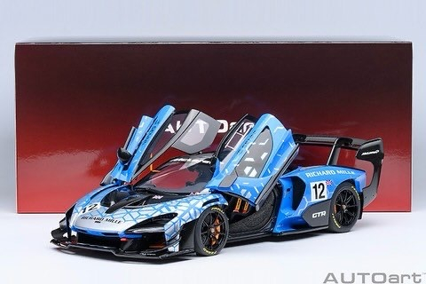 McLAREN Senna GTR #12 Press 2021, blue
