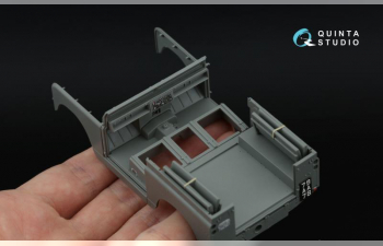 3D Декаль интерьера кабины Land Rover 88 series II family (AK Interactive) (малая версия)