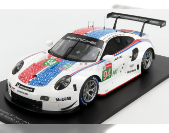 PORSCHE 911 991 Rsr 4.0- Flat-6 Team Porsche Gt N94 24h Le Mans (2019) S.Muller - M.Jaminet - D.Olsen, White
