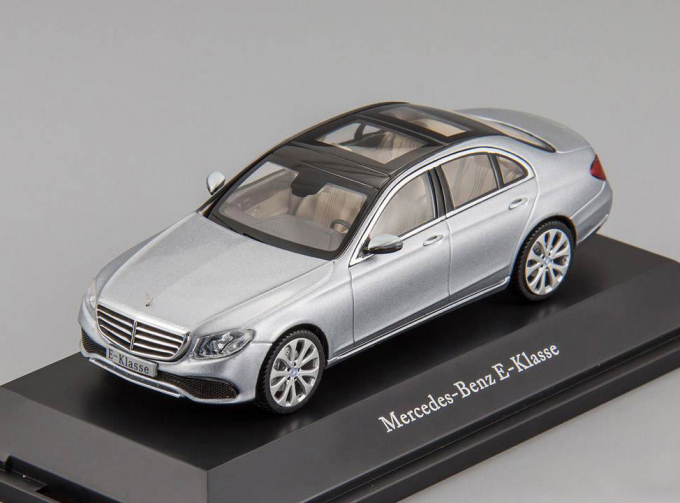 Mercedes-Benz E-Class W213 Limousine "Exclusive" (2016), silver