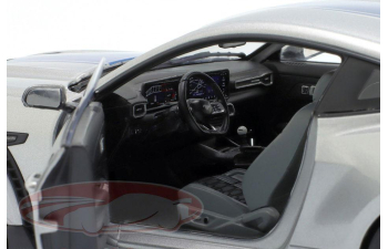 FORD Mustang Shelby Super Snake (2025), silver-grey metallic / blue