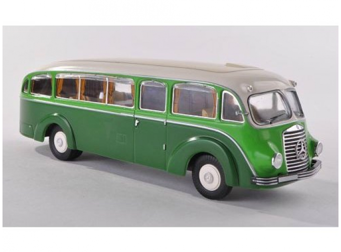 MERCEDES-BENZ LO3500 bus, green-ivory