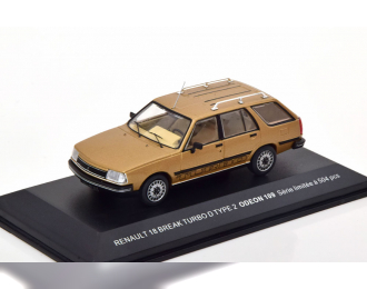 RENAULT 18 Turbo D, gold