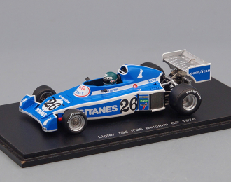 LIGIER JS5 #26 3RD BELGIUM GP (1976), blue / white