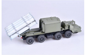 Russian “Bal-E” Mobile Coastal Defense Missile Launcher with KH-35 Anti-Ship Cruise Missiles Минский Chassis early type