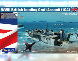 Сборная модель WWII British Landing Craft Assault (LCA)