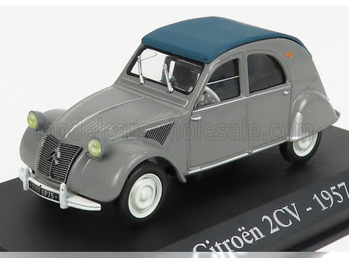 CITROEN 2cv Cabriolet Closed (1957), Grey