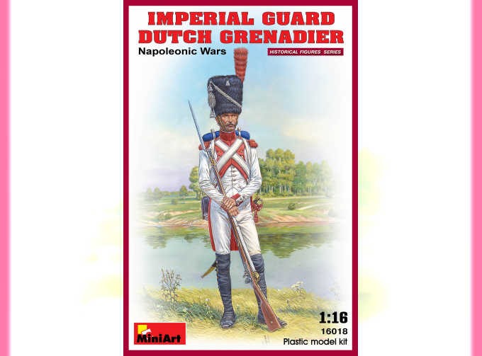 Сборная модель Фигуры IMPERIAL GUARD DUTCH GRENADIER NAPOLEONIC WARS