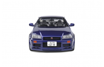 NISSAN SKYLINE GT-R R34 (1999), midnight purple