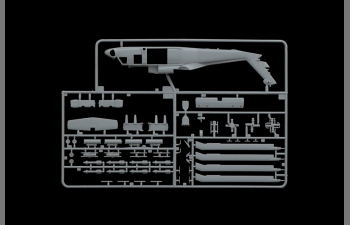 Сборная модель UH 60 Desert Hawk (подарочный набор)