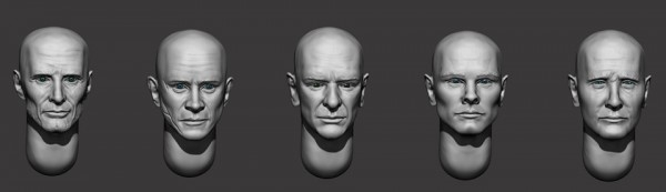 Головы (без волос) №35