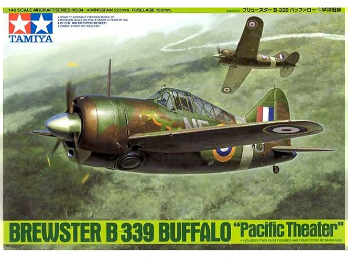 Сборная модель Brewster B-339 Buffalo - "Pacific Theater"