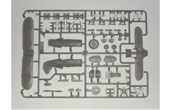 Сборная модель Советский истребитель-биплан ІІ МВ, И-153 "Чайка"