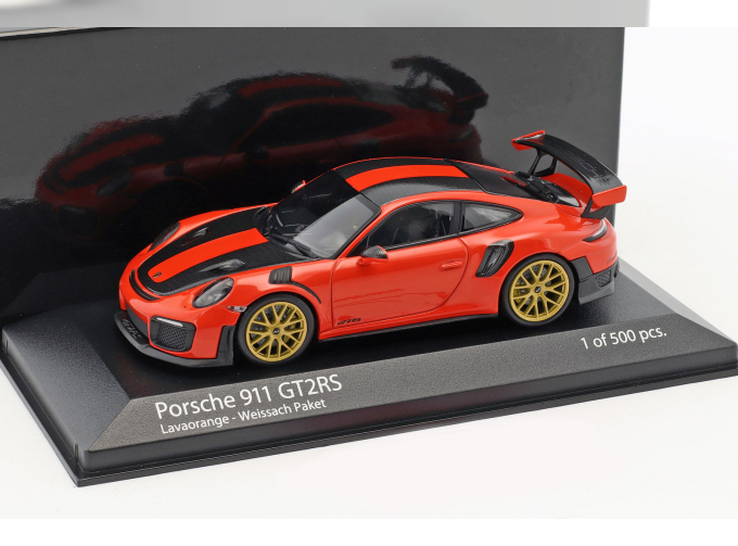 PORSCHE 911 (991.2) GT2RS - 2018 - LAVAORANGE (WEISSACHPAKET)