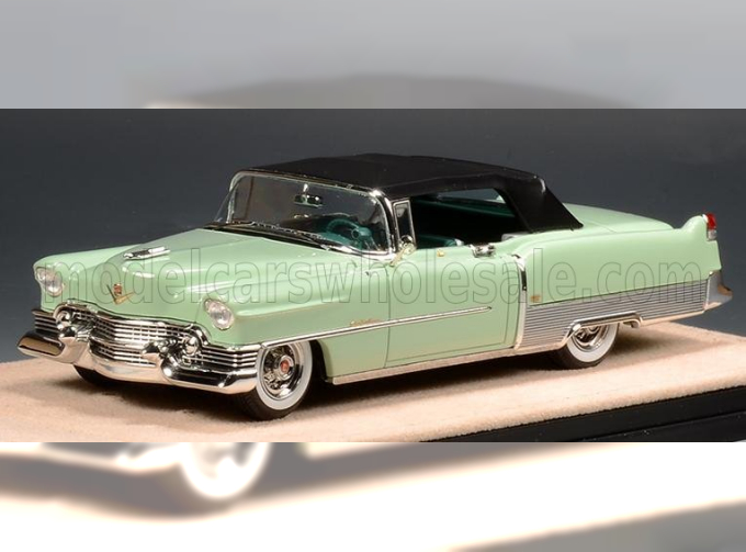 CADILLAC Eldorado Convertible Closed 1954, shoal green black