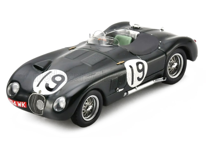 JAGUAR C-TYPE Spider 3.4L Team Jaguar Cars LTD 4th №19 24h Le Mans (1953) Peter Whitehead - Ian Stewart