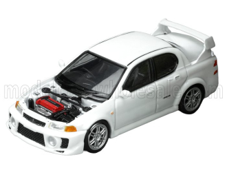 MITSUBISHI Lancer Evolution V GSR (1999), white