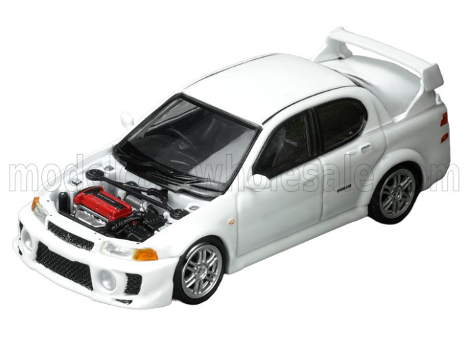 MITSUBISHI Lancer Evolution V GSR (1999), white