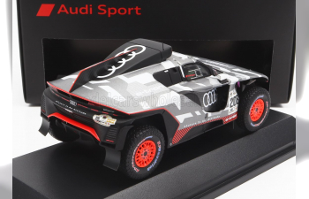 AUDI Q E-tron Rs Team Audi Sport N208 Winner Abu Dhabi Desert Challenge (2022) S.Peterhansel - E.Boulanger, Grey Silver Black