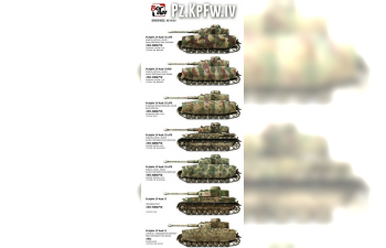 Сборная модель Pz.Kpfw.IV Ausf.G Mid/Late (2 IN 1)