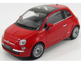 FIAT NUOVA 500 (2007), red
