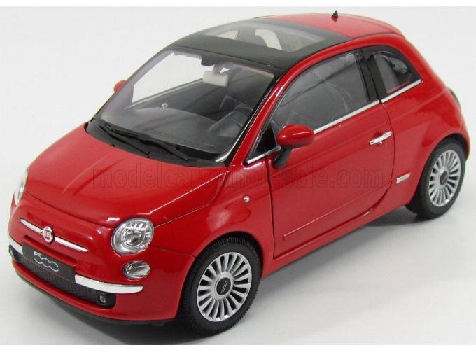 FIAT NUOVA 500 (2007), red