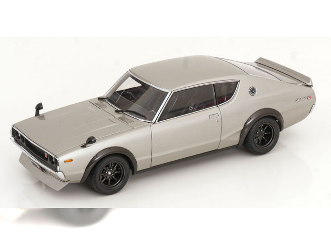 NISSAN Skyline 2000 GT-R (KPGC110) Tuned Version, silver