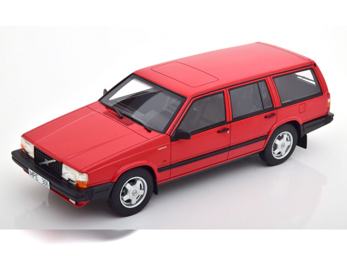 VOLVO 740 Turbo (1988), rot