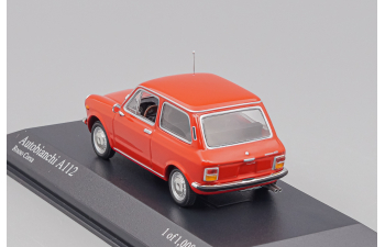 AUTOBIANCHI A112 (1974), red