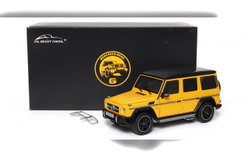 MERCEDES-BENZ G-CLASS G63 AMG (W463) V8 BITURBO (2015), sunbeam yellow