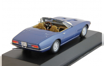 MASERATI Ghibli Spider (1969), blue metallic