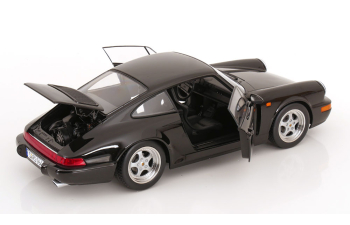 PORSCHE 911 (964) RS with Speedline rims (1992), black
