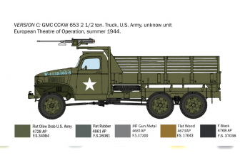 Сборная модель GMC M16 грузовой автомобиль 6X6 армии США (1944)