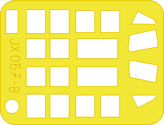 Окрасочная маска Американский палубный бомбардировщик Douglas SBD-1 / 2