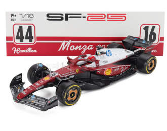 FERRARI F1 Sf-25 Team Scuderia Ferrari Hp №16 Monza Italy Gp 2025 Charles Leclerc - Niki Lauda 50th Anniversary World Champion, Red White