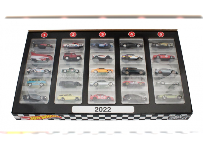 PORSCHE Set Boulevard Assortment 25 штук