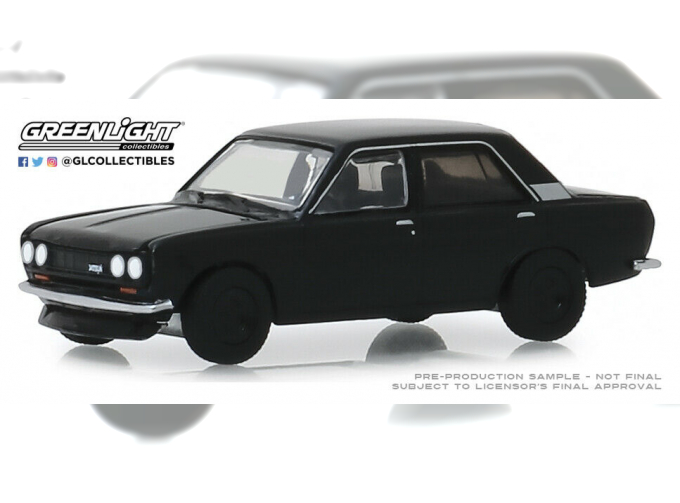 DATSUN 510 Sedan 1970 Black