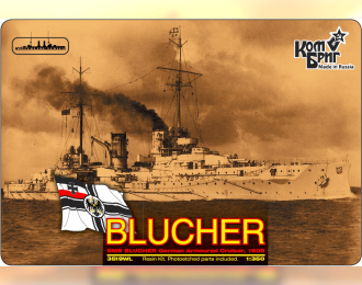 Сборная модель German Blucher Armored Cruiser, 1909