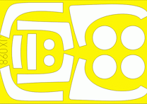 Окрасочная маска Европейский многоцелевой истребитель Eurofighter Typhoon EF-2000B (двухместный)