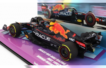 RED BULL F1 Rb18 Team Oracle Red Bull Racing N 1 Winner Miami Gp World Champion 2022 Max Verstappen, Matt Blue Yellow Red