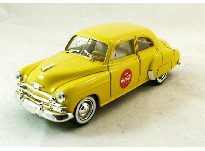 CHEVROLET Sedan (1950), серия CocaCola, желтый